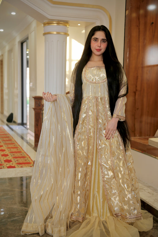 3 PC BEAUTIFUL GOLD DESIGN MAXI